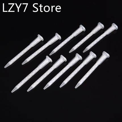 50pcs MA5.4-17S Static Mixer Nozzle 103.6mm Mixing Tip Plast