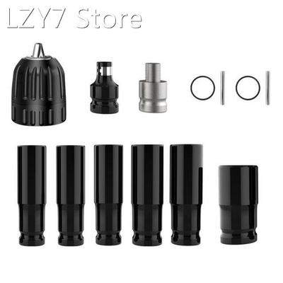 13pcs 1/2 Impact Wrench Hexs Socket Bit Set Drill Chuck Driv