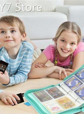 Holding 400 Cards ,50 Pages,3 Rings with Zipper Collecting G