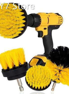 Power Scrubber Brush Set For Bathroom Drill Scrubber Brush F