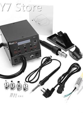 Durable 2 in 1 Hot Air Rework Soldering Iron Station 800W wi