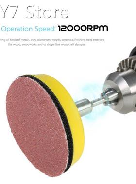 60PCS 50mm 2 Sander Disc Sanding Disk 100-2000 Grit Paper w