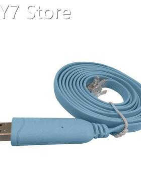 1pc 1.8M USB To RJ45 USB To RS232 Serial To RJ45 CAT5 Consol