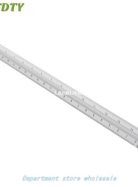 30cm Aluminium Metal Triangle Scale Architect Engineer Tech