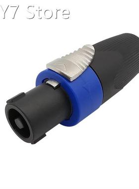 1Pcs 4 Pole Speaker Plug NL4FC 4Pin Audio Male Plugs Twist L