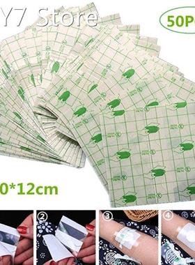 50Pcs/lot Transparent Tape PU film Adhesive Plaster Waterpro