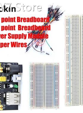 830 Point 400 Point Breadboards Kit Power Switch Module 65pc