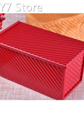 Nonstick Loaf Pan Aluminum Alloy Toast Mold with Lid Cover C