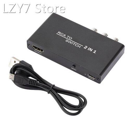 Hdmi-Compatibel Rca Adapter 4K Video Converter HDMI-Compati