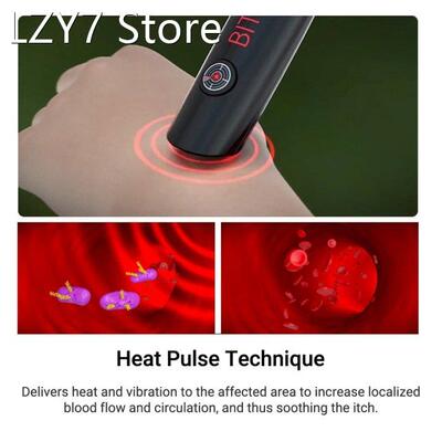 Bug Bite Itch Pen Heat Pulse Antipruritic Pen Mosquito Repel