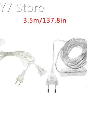 100W EU US Plug Male To Female AC Power Supply Extension Cab