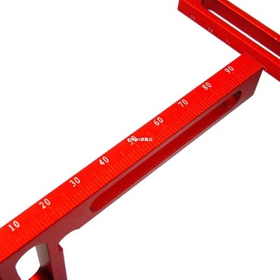 Precision Woodworking Tools 100mm Woodpeckers L-Squre Minisq