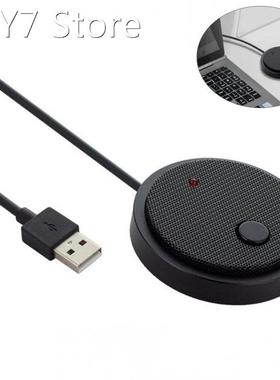 USB Omni-directional Condenser Microphone Mic for Meeting Bu