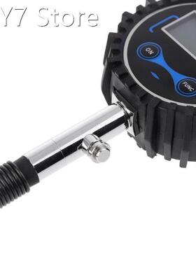 0-200PSI Round Head Digital Tire Pressure Gauge for Cycle Ca