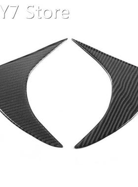 Car Mirror car styling Pair Carbon Fiber Headlight Eyebrow F