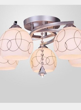 Simple five light sources E27 bulb ceiling lamp led lamps li