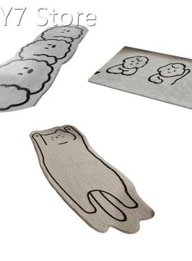 2022 New Cute Cartoon Carpet Lovely Soft Floor Mat Sofa Lace