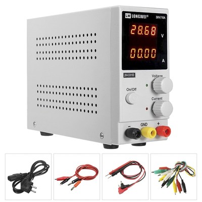 LW-K3010D New Upgrade 4 Digit Display Adjustable DC Power Su