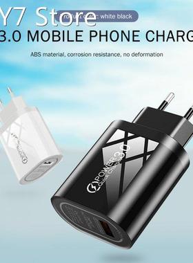 Multi-functional US EU Plug USB Charger Practical Durable Po