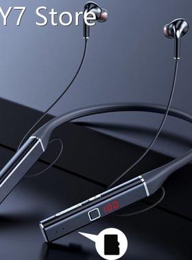 Bluetooth Magnetic Neckband Headphone TWS 100 hours Wireless