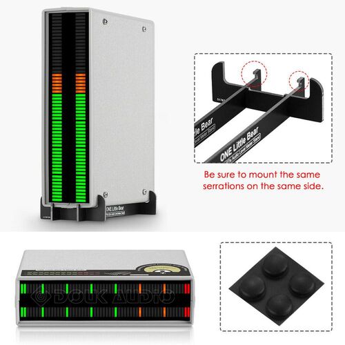 56 Bit MIC LED Music Audio Spectrum Display Stereo Sound Lev