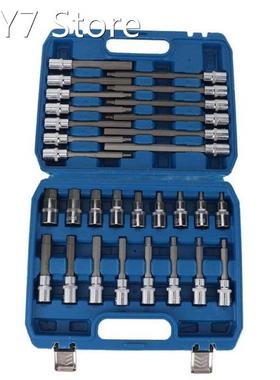 Car tools car repair tools 30ps 1/2in Hex Bit Socket Set Ext
