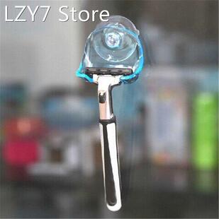 New Shaver Toothbrush Holder Washroom Wall Sucker Hook Razor