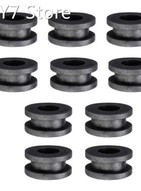 10Pcs Motorcycle Side Cover Rubber Grommets Gasket Fairings