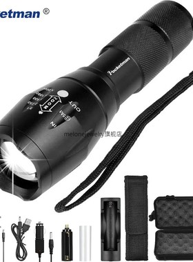 Most Powerful  Led flashlight ltra Bright linterna led torc