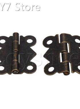 10 x Antique Bronze Drawer Label Frame Card Holder Shelf Lib