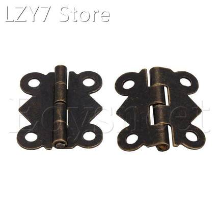 10 x Antique Bronze Drawer Label Frame Card Holder Shelf Lib