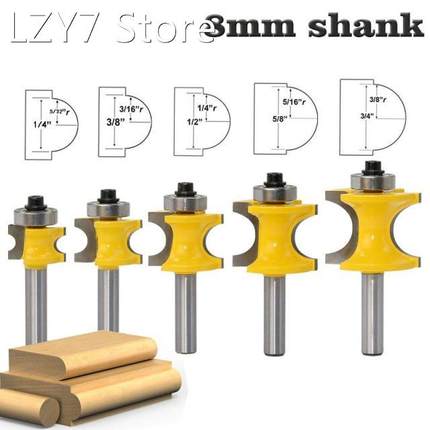 High-grade 8mm Shank Wood Cutters Ball Milling Cutters Route