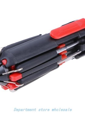8 In 1 Mini Screwdriver With LED light Multi-function Pocket