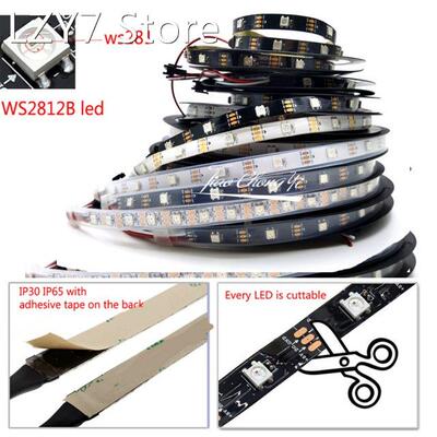 WS2812B WS2812 Led Strip,Individually Addressable Smart RGB