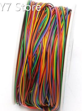 One Roll 8 Colors 30AWG Wire Wrapping Wire, Tinned Copper So
