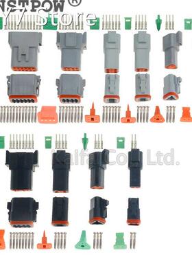 14 GA,1 sets Kit Deutsch DT 2 3 4 6 8 12 Pin Waterproof Elec
