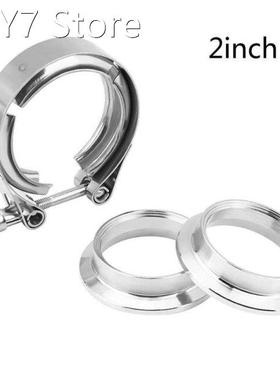 Auto Parts 2.0 Inch V-Band Clamp Flange Kit for Turbo Exhaus