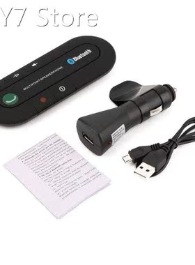 USB Bluetooth-compatible Handsfree Car Kit Wireless Speaker