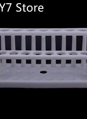 1pc Abs Plastic Lab Porous 15 Holes Test Tube Stand Shelf 9