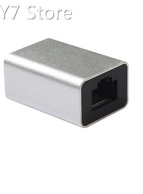 Aluminum Alloy Cat6 Rj45 8P8C Network Jack In-Line Coupler F