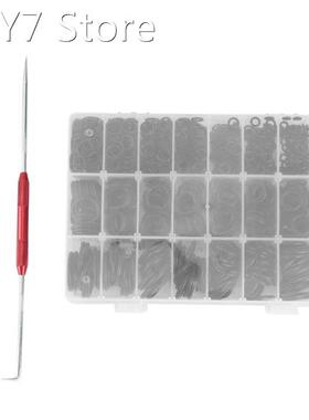 1200Pcs Nitrile Rubber O Ring Kit 24 Sizes O Rings Assortmen