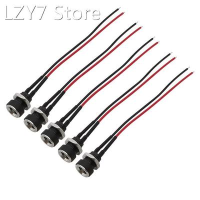 5/10Pcs DC Power Connector 5.5 x 2.1mm Female Jack Socket Pa
