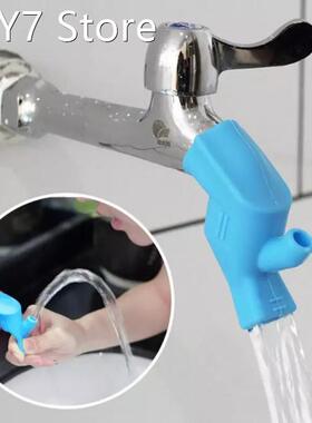 High Elastic Faucet Extender Baby Hand Washing Extender Sili