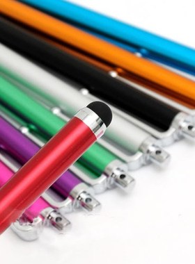 200pcs/lot Mix and Match Color Capacitive screen Metal stylu