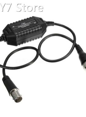 Coaxial Video Ground Loop Isolator Balun BNC Male to Female