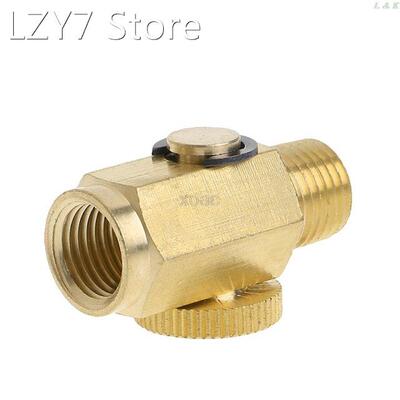 1/4'' NPT Brass Compressed Air Pressure ValveInline