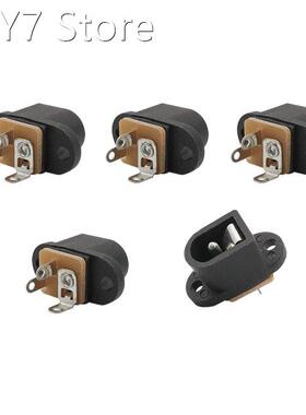 10PCS/lot 5.5x2.1mm DC Power Socket DC016 Vertical Pin Fixin