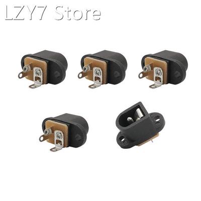 10PCS/lot 5.5x2.1mm DC Power Socket DC016 Vertical Pin Fixin