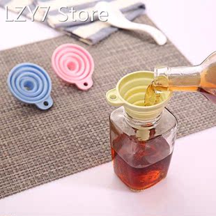 Foldable Pcs Liquid Funnel Shape Silicone Snails