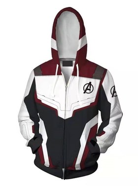 Man Avengers Endgame Quantum Realm Sweatshirt Jacket Hoodies